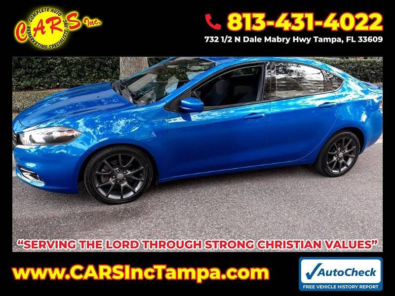 2015 Dodge Dart for sale at Complete Auto Remarketing Specialists Inc. in Tampa, FL