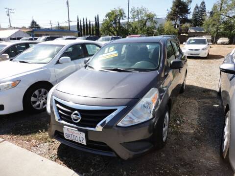 2015 Nissan Versa for sale at SAVALAN AUTO SALES in Gilroy CA