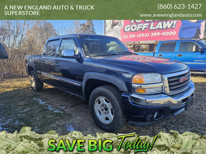 2007 GMC Sierra 1500 Classic for sale at A NEW ENGLAND AUTO & TRUCK SUPERSTORE in East Windsor CT