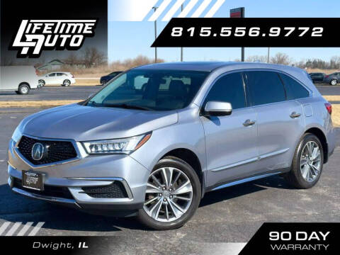 2017 Acura MDX for sale at Lifetime Auto in Dwight IL
