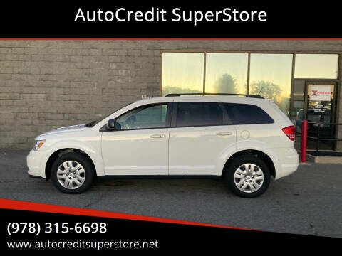 2018 Dodge Journey for sale at AutoCredit SuperStore in Lowell MA