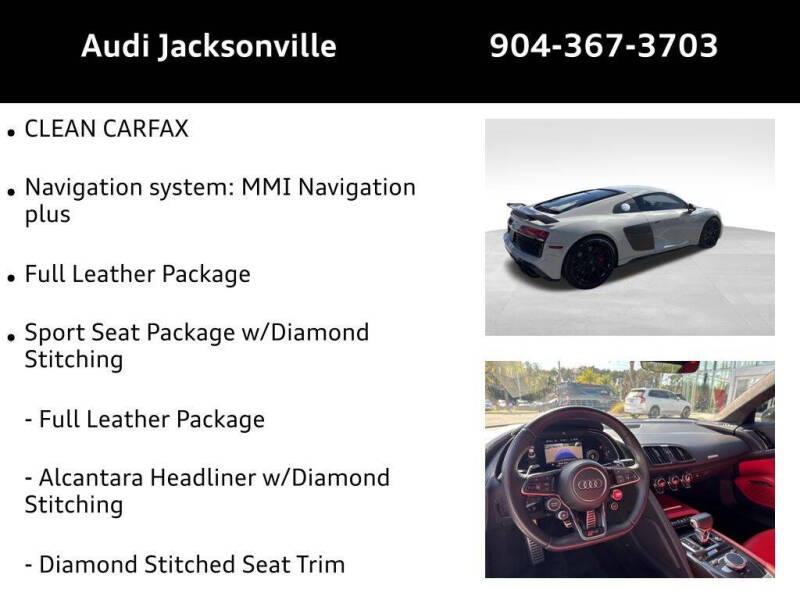 2020 Audi R8 5.2 quattro V10 performance