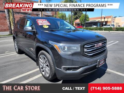 2017 GMC Acadia for sale at The Car Store in Santa Ana CA