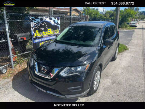 2017 Nissan Rogue for sale at The Autoblock in Fort Lauderdale FL