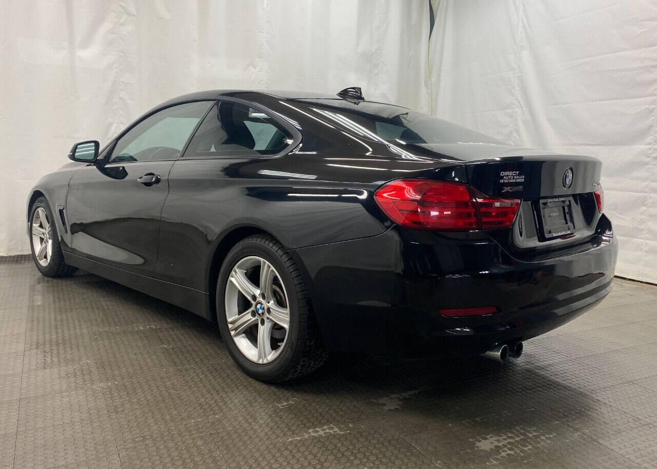2014 BMW 4 Series 428i xDrive AWD 2dr Coupe SULEV - Black exterior view 6