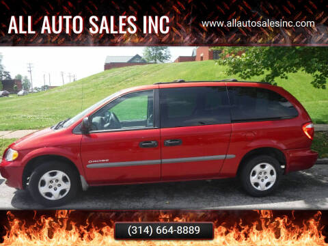 2001 Dodge Grand Caravan for sale at ALL Auto Sales Inc in Saint Louis MO