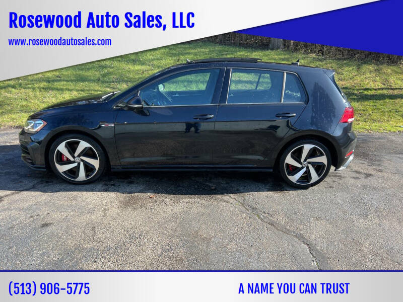 2018 Volkswagen Golf GTI for sale at Rosewood Auto Sales, LLC in Hamilton OH