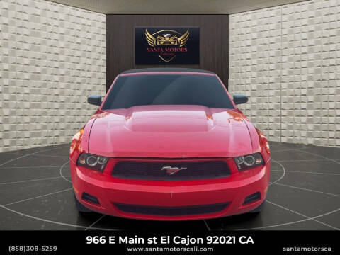 2012 Ford Mustang V6
