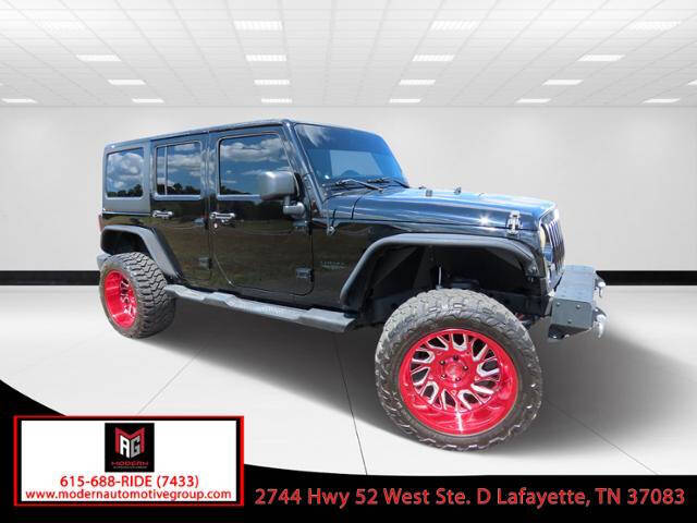 2014 Jeep Wrangler Unlimited for sale at Modern Automotive Group LLC in Lafayette, TN