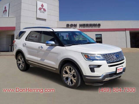 2019 Ford Explorer for sale at DON HERRING MITSUBISHI in Irving TX