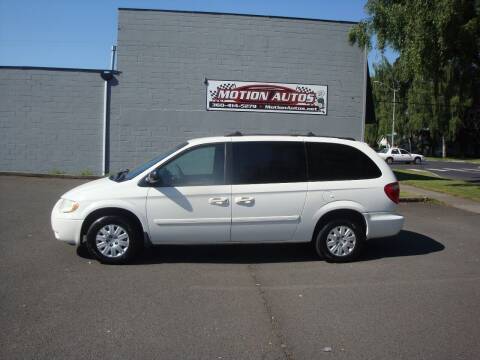 2005 Chrysler Town and Country for sale at Motion Autos in Longview WA