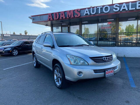 2006 Lexus RX 400h for sale at Adams Auto Sales CA in Sacramento CA