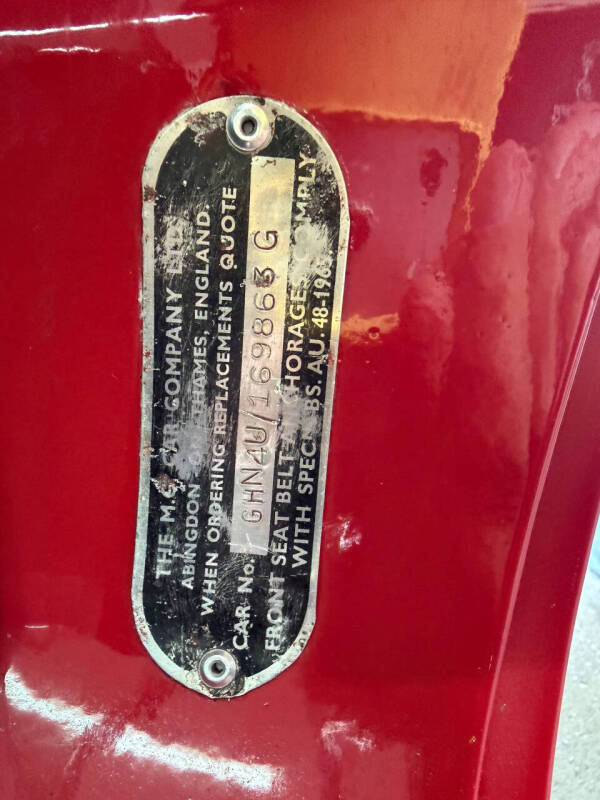 1969 MG B