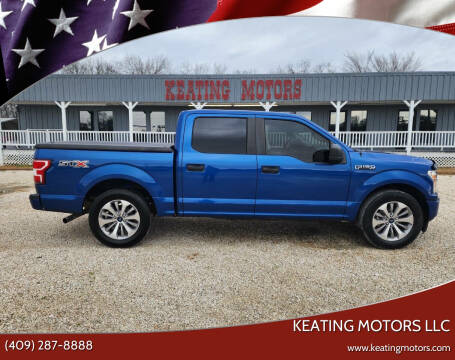 2018 Ford F-150 for sale at KEATING MOTORS LLC in Sour Lake TX