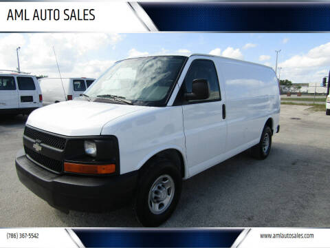 2007 Chevrolet Express Cargo for sale at AML AUTO SALES - Cargo Vans in Opa-Locka FL