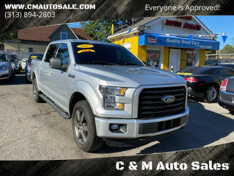 2015 Ford F-150 for sale at C & M Auto Sales in Detroit MI