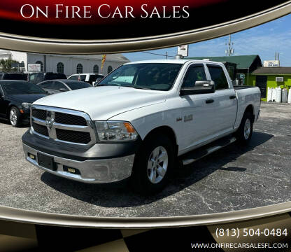 2015 RAM 1500 for sale at On Fire Car Sales in Tampa FL