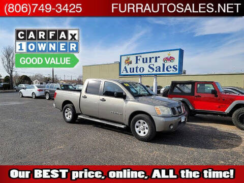 2006 Nissan Titan for sale at FURR AUTO SALES in Lubbock TX
