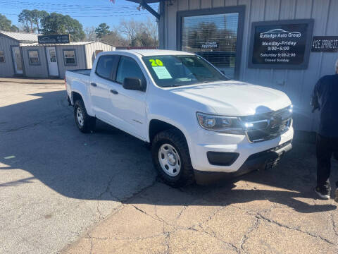 2020 Chevrolet Colorado for sale at Rutledge Auto Group in Palestine TX