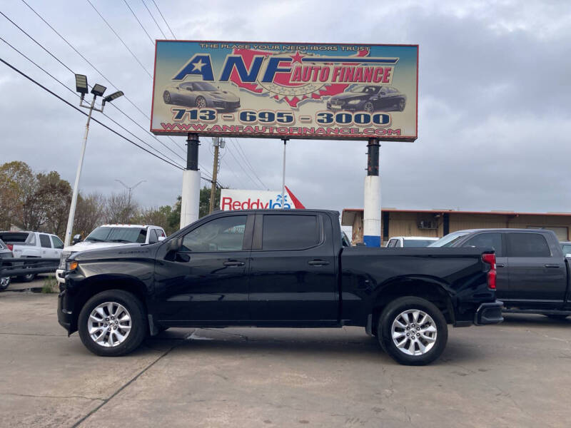 2021 Chevrolet Silverado 1500 for sale at ANF AUTO FINANCE in Houston TX