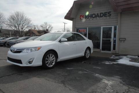 2012 Toyota Camry for sale at Rhoades Automotive Inc. in Columbia City IN