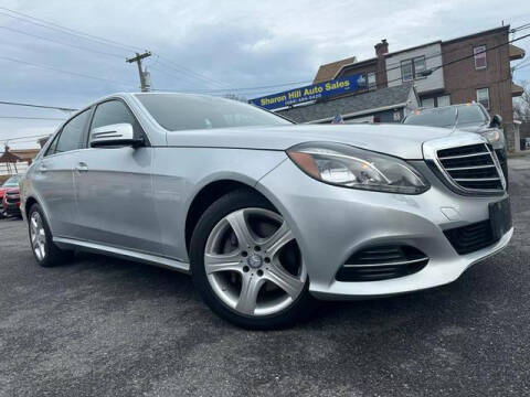 2016 Mercedes-Benz E-Class for sale at Sharon Hill Auto Sales LLC in Sharon Hill PA
