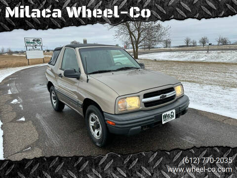 2002 Chevrolet Tracker for sale at Milaca Wheel-Co in Milaca MN