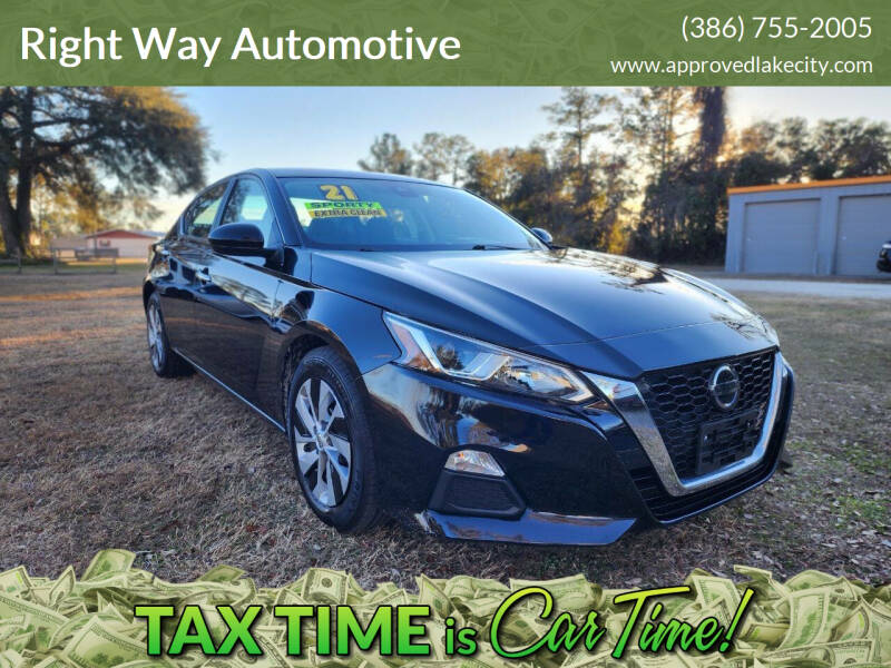 2021 Nissan Altima for sale at Right Way Automotive in Lake City FL