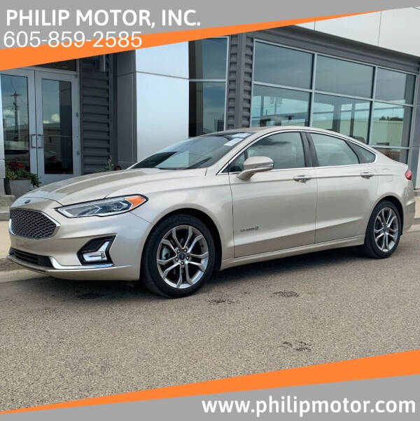 2019 Ford Fusion Hybrid for sale at Philip Motor Inc in Philip SD