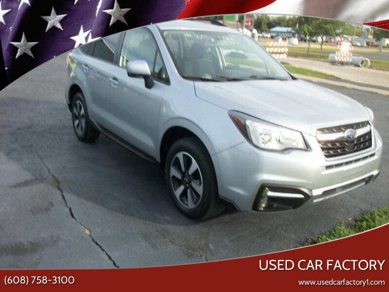 2018 Subaru Forester for sale at USED CAR FACTORY in Janesville WI