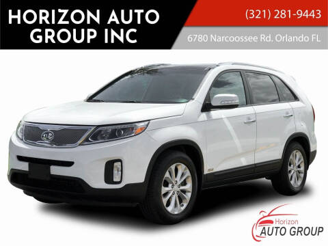 2014 Kia Sorento for sale at HORIZON AUTO GROUP INC in Orlando FL