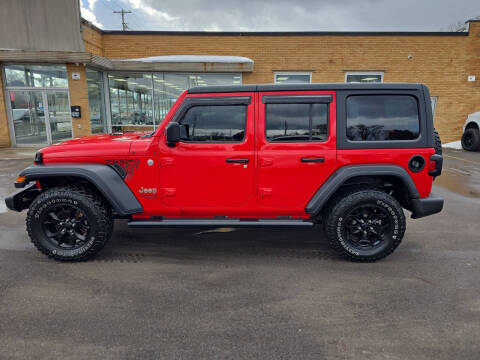 2018 Jeep Wrangler Unlimited for sale at Auto Sport INC in Grand Rapids MI