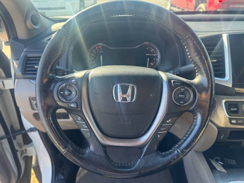 2017 Honda Ridgeline RTL-T