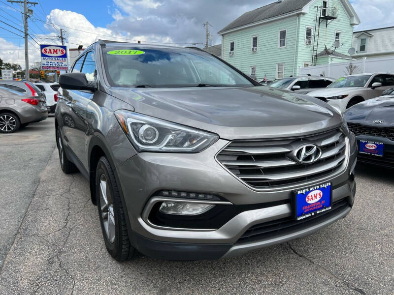 2017 Hyundai Santa Fe Sport for sale at Sam's Auto Sales in Cranston RI