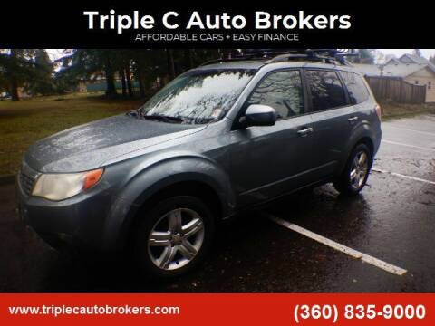 2010 Subaru Forester for sale at Triple C Auto Brokers in Washougal WA