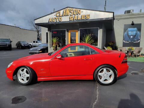 2001 Mercedes-Benz SLK for sale at Clawson Auto Sales in Clawson MI