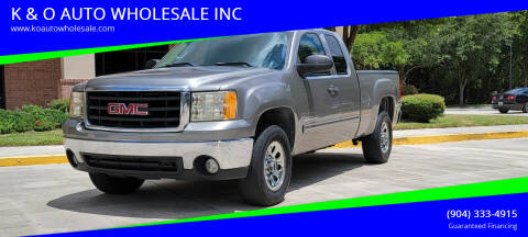 2007 GMC Sierra 1500 for sale at K & O AUTO WHOLESALE INC in Jacksonville FL