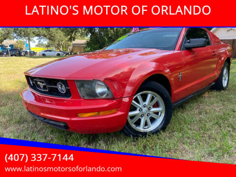 2007 Ford Mustang for sale at LATINO'S MOTOR OF ORLANDO in Orlando FL