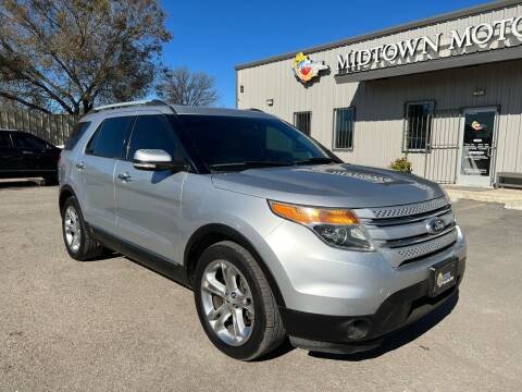 2014 Ford Explorer for sale at Midtown Motor Company in San Antonio TX