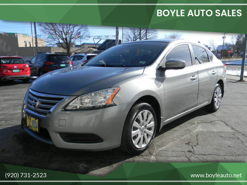 2014 Nissan Sentra for sale at Boyle Auto Sales in Appleton WI