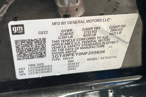 2022 GMC Sierra 2500HD