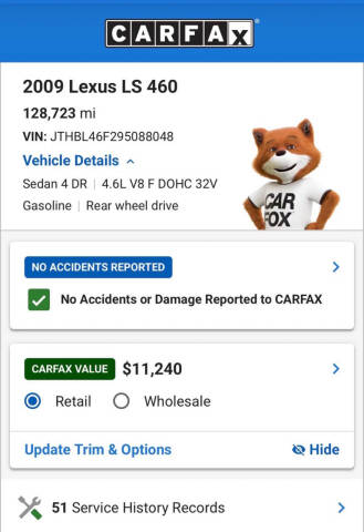 2009 Lexus LS 460