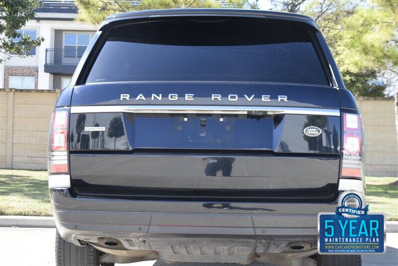 2016 Land Rover Range Rover Supercharged