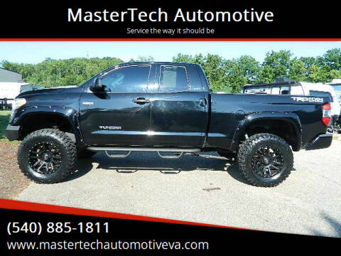 2016 Toyota Tundra for sale at MasterTech Automotive in Staunton VA