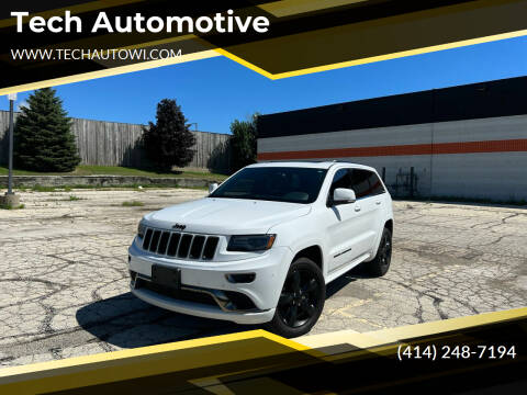 2015 Jeep Grand Cherokee for sale at Tech Automotive in Milwaukee WI