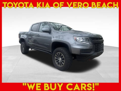 2021 Chevrolet Colorado for sale at PHIL SMITH AUTOMOTIVE GROUP - Toyota Kia of Vero Beach in Vero Beach FL