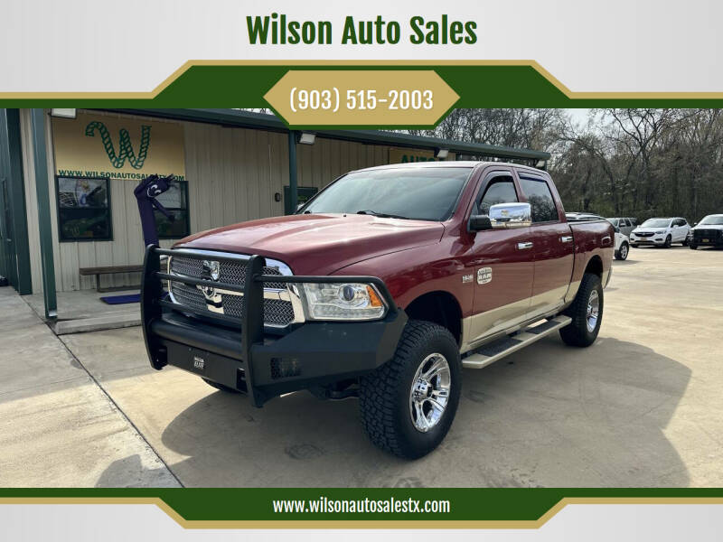 2013 RAM 1500 for sale at Wilson Auto Sales in Chandler TX