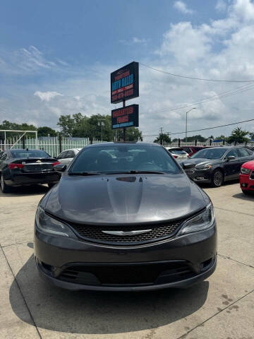 2016 Chrysler 200 for sale at PRISTINE AUTO SALES INC in Pontiac MI