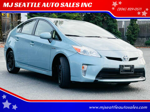 2015 Toyota Prius for sale at MJ SEATTLE AUTO SALES INC in Kent WA