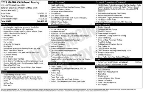 2022 Mazda CX-9 Grand Touring